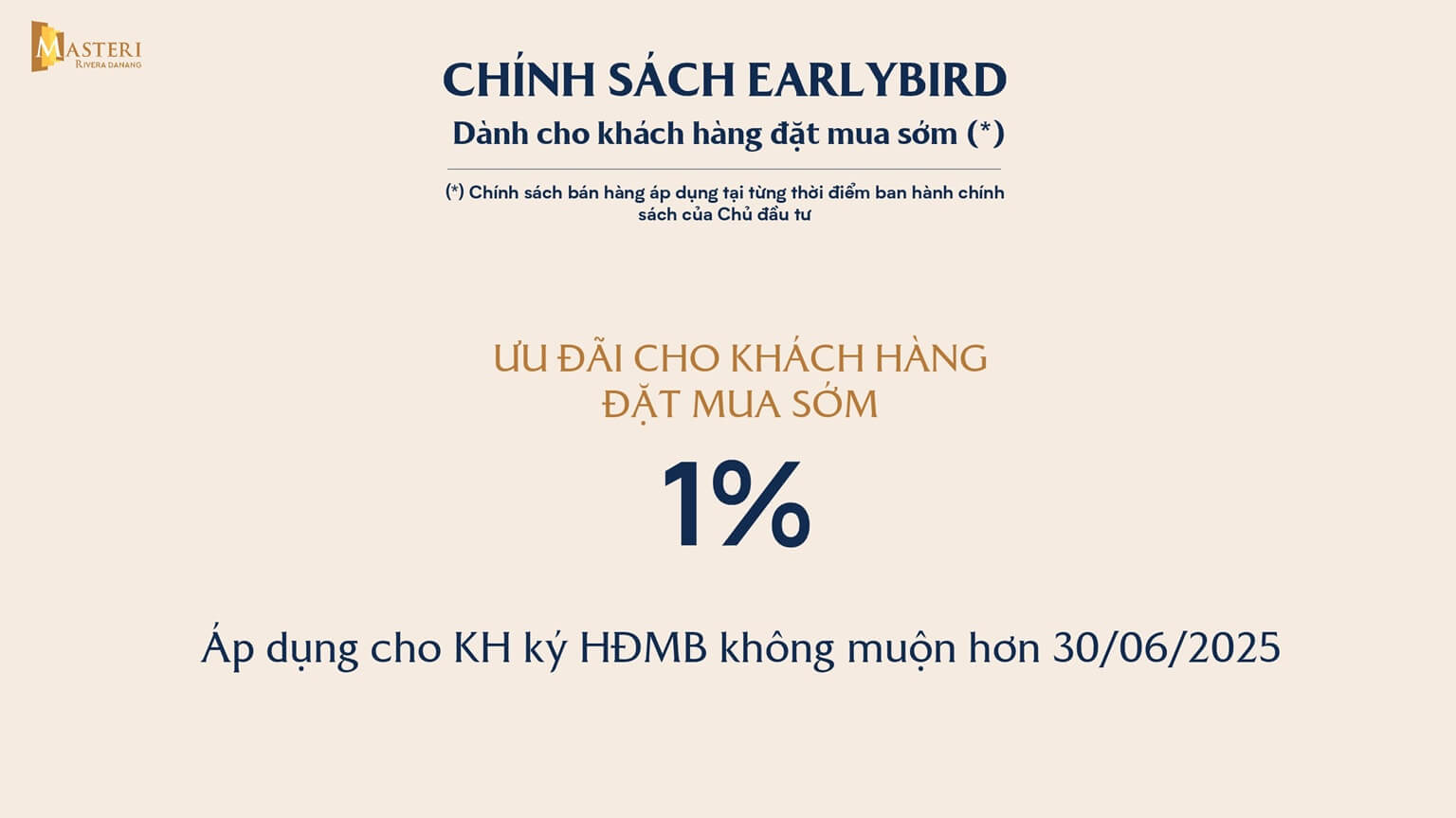 chính sách bán hàng dự án masteri rivera đà nẵng