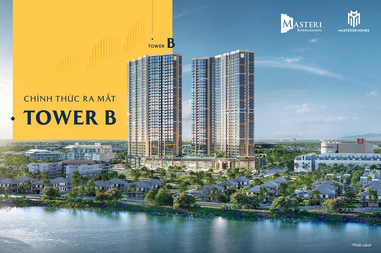 Masterise Homes ra mắt tòa B dự án Masteri Rivera Đà Nẵng