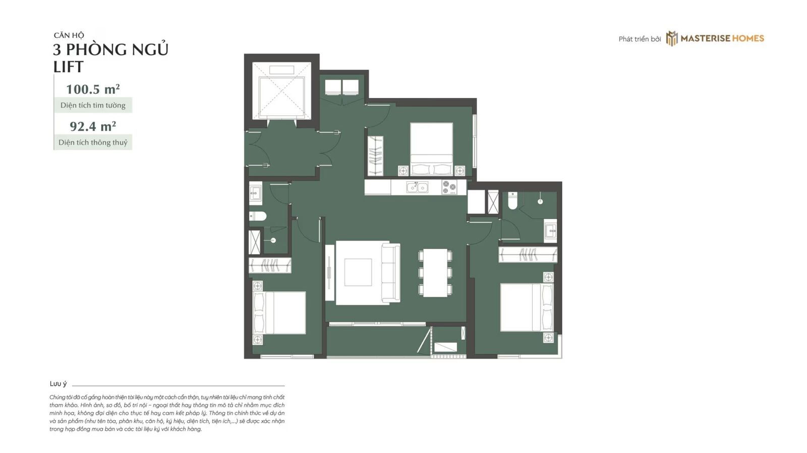 thiết kế căn hộ lumiere essence peak cổ loa
