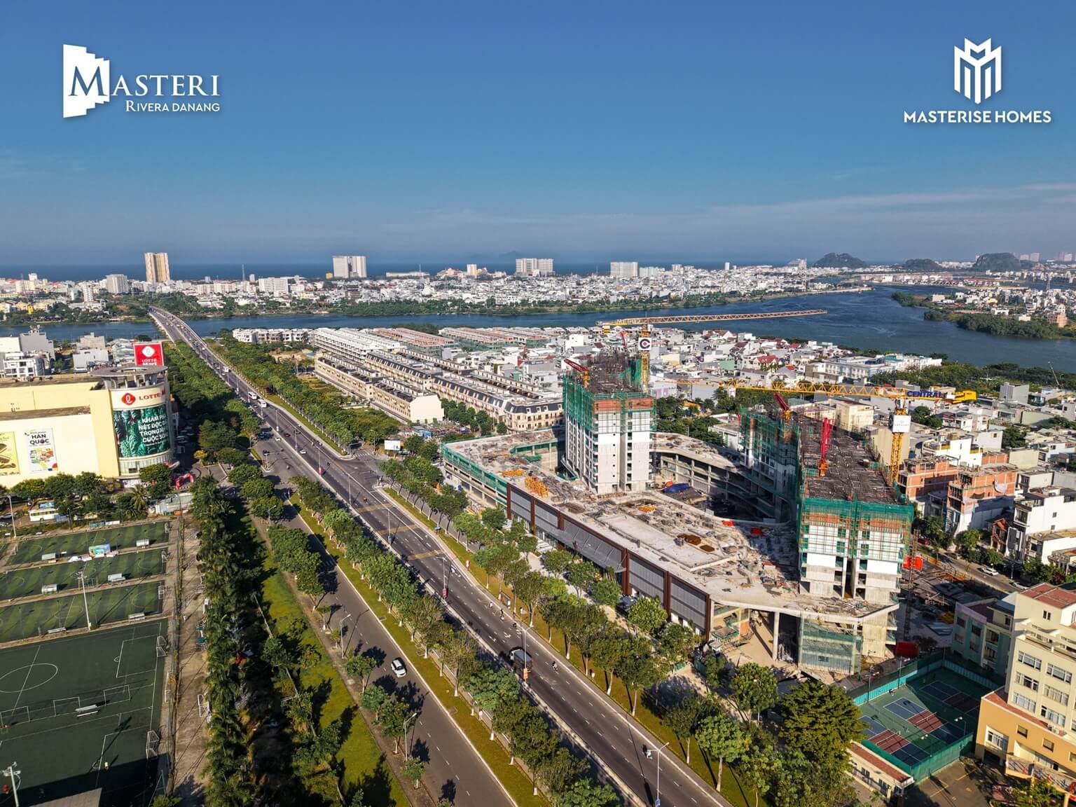 tiến độ dự án masteri rivera danang
