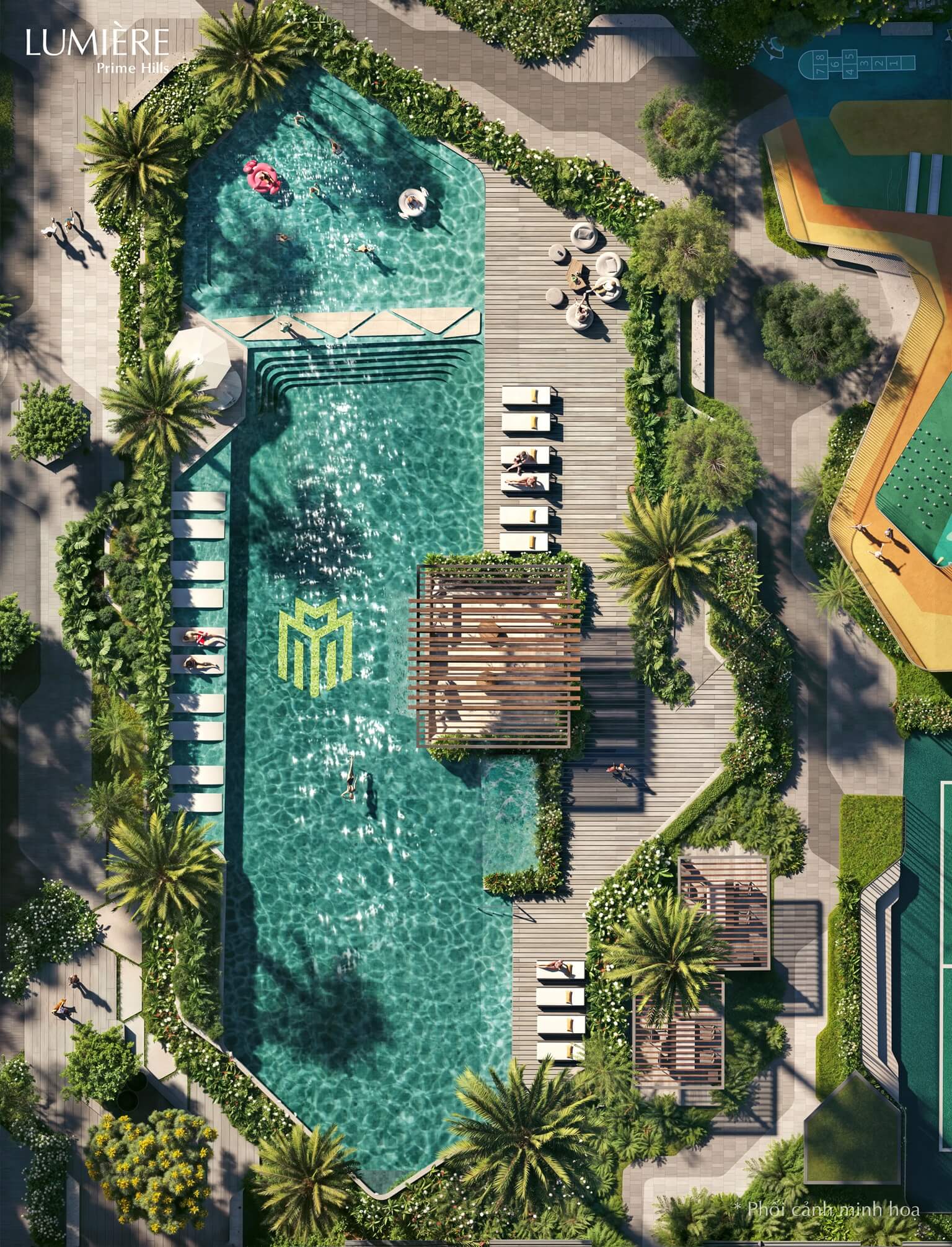 tiện ích dự án lumiere prime hills cổ loa