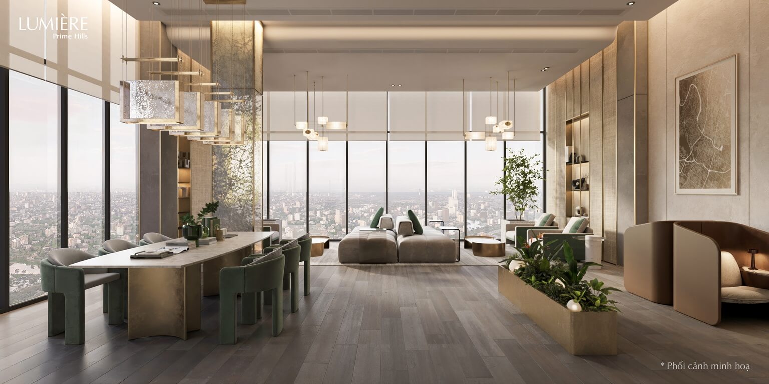 tiện ích dự án lumiere prime hills cổ loa
